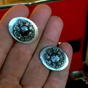 Vintage cuff links and tie pin